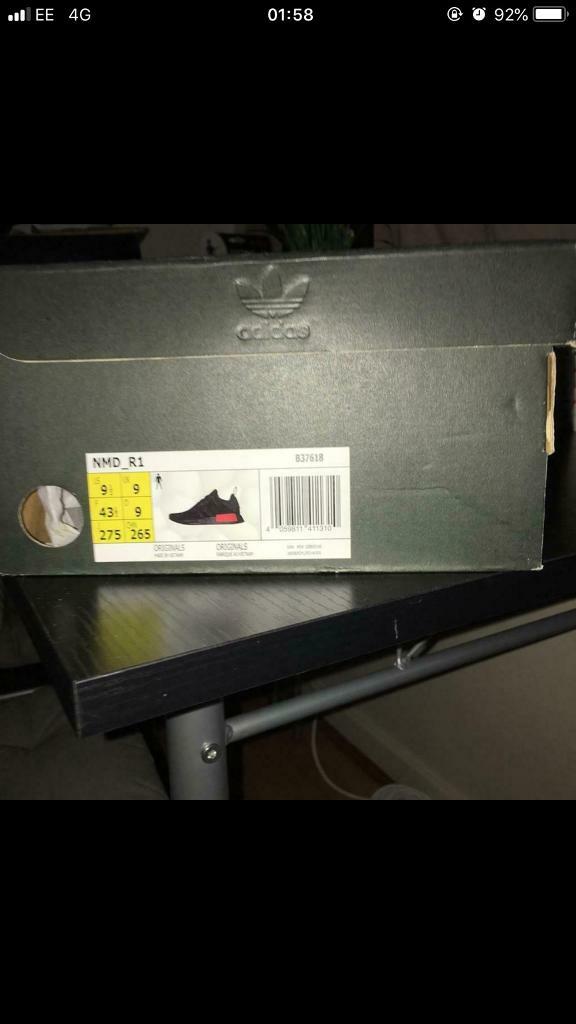 adidas nmd size 9 mens